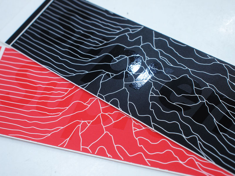 Supreme 'Joy Division Box Logo Sticker'9枚セット ボックス
