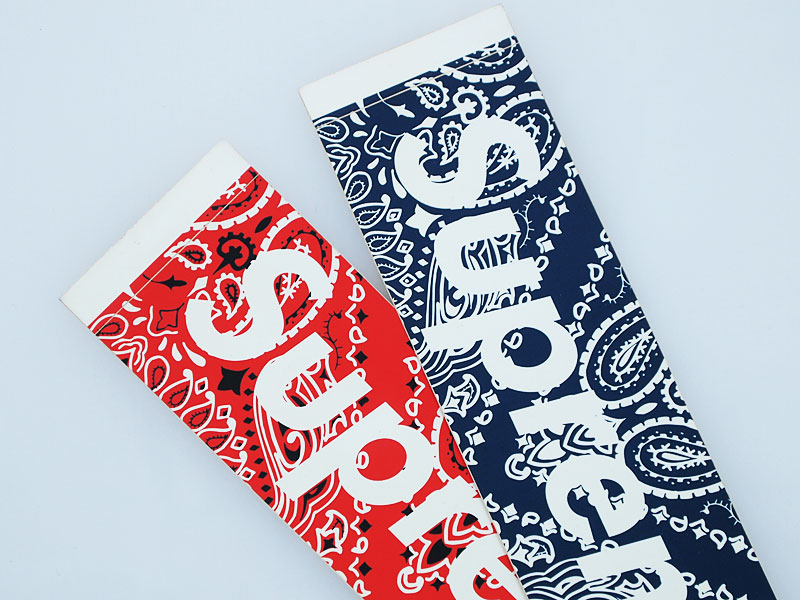 Supreme 'Paisley Box Logo Sticker'ペイズリー ボックスロゴ