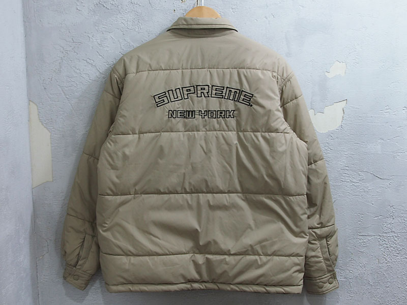 Supreme 'Reversible Puffy Work Jacket'リバーシブルワークジャケット