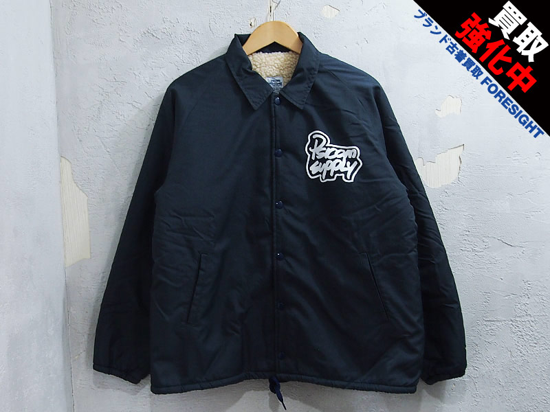 Psicom 'Coach Jacket / SUPPLY'ボア コーチジャケット BOA ネイビー