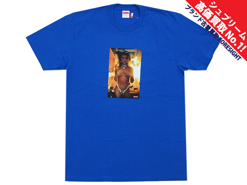 Supreme×Nan Goldin 'Kim in Rhinestone Tee'Tシャツ ナンゴールド