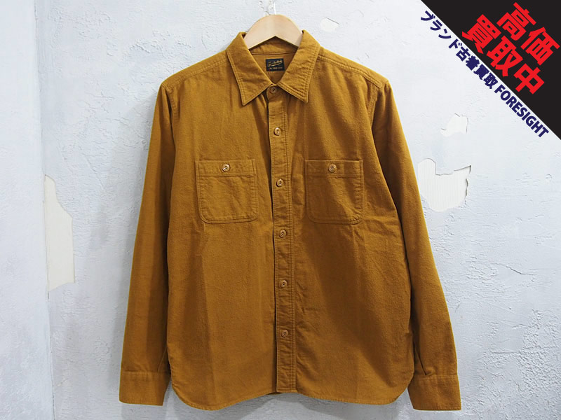 TENDERLOIN 'T-CHAMOIS CLOTH SHT'シャモアクロスシャツ 無地