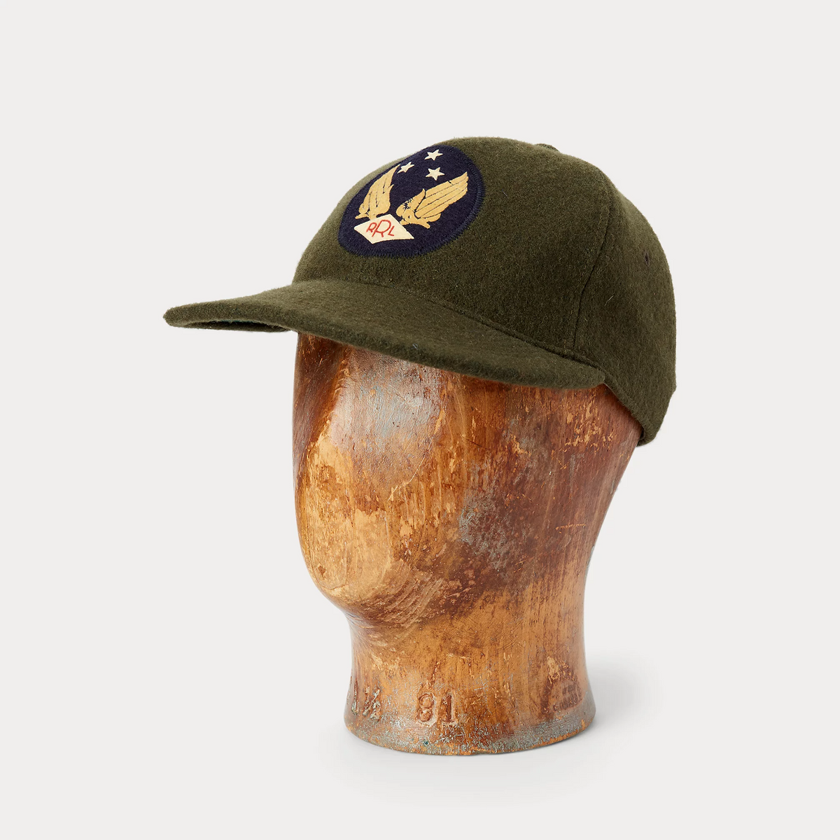 Ralph Lauren - Wool Felt Adjustable Ball Cap W/ Rrl Wing Logo