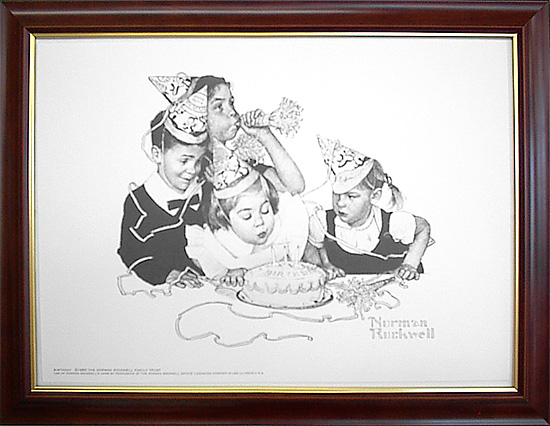 ノーマン・ロックウェル ドローイング 【誕生日】 フランジェリコweb