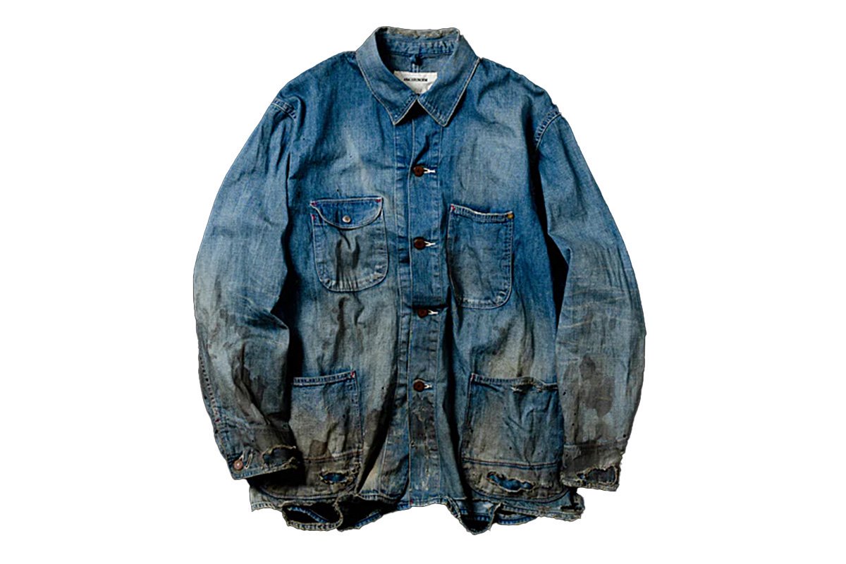 ANACHRONORM】DAMAGED LIGHToz BM DENIM COVERALL – FROLIC通販サイト