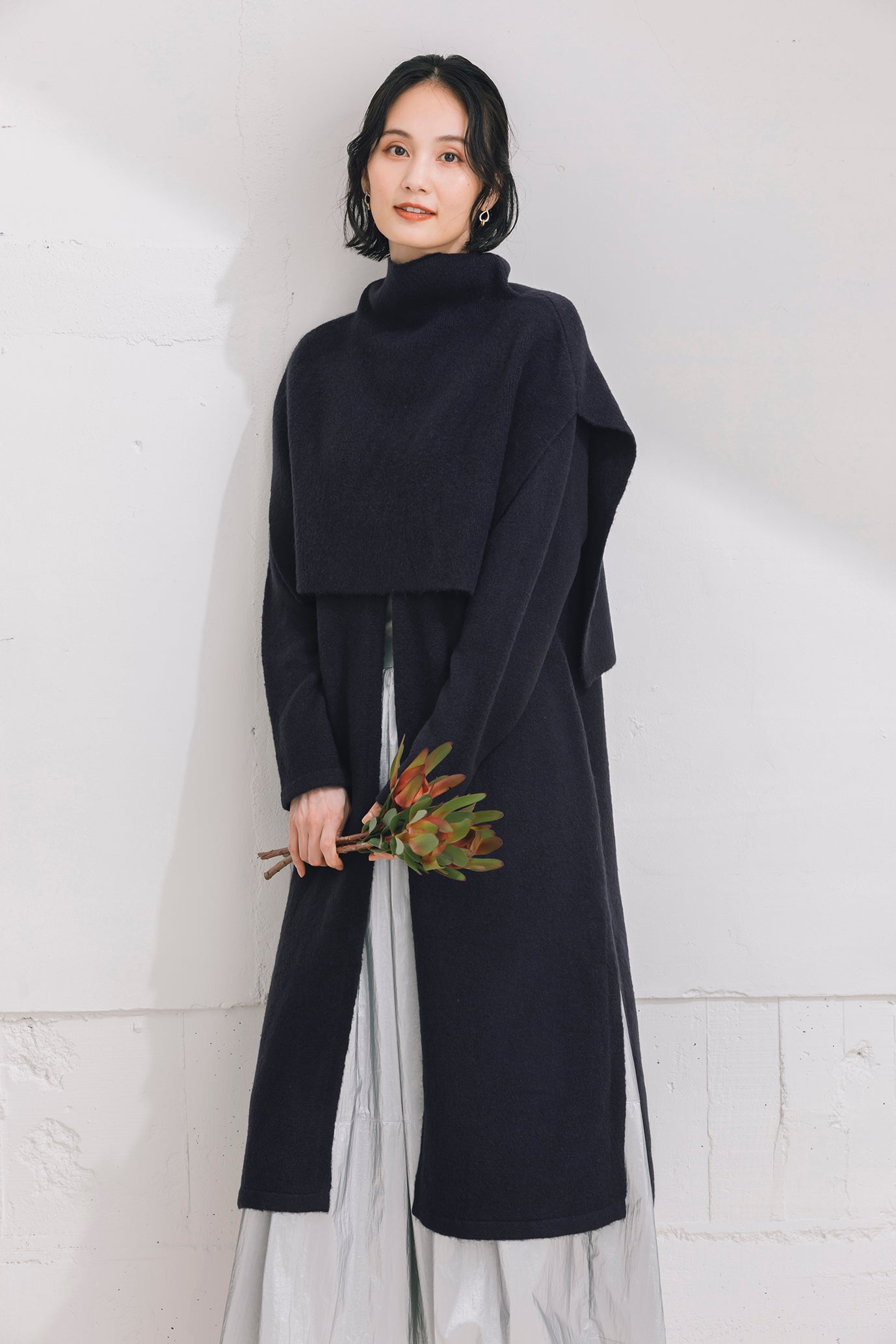 カーディガン/ポンチョニットセット NS-253 – ATELIER N'S