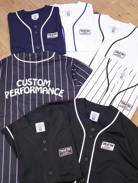 M&M CUSTOM PERFORMANCE 「DRY ATHLETIC BASEBALL SHIRT 」 ベース