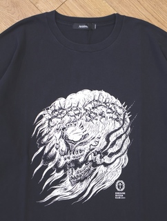ANTIDOTE BUYERS CLUB 「Fade Wash L/S Tee (Skull Jesus)」 フェード