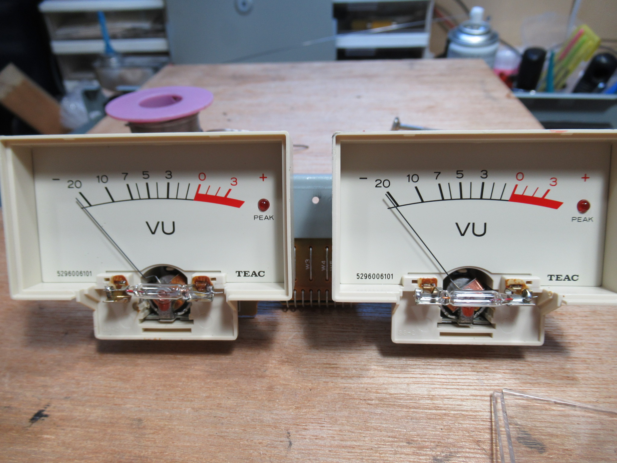 VUメーターランプ自作（LED) – Audiolife － Enjoy your audio life!!