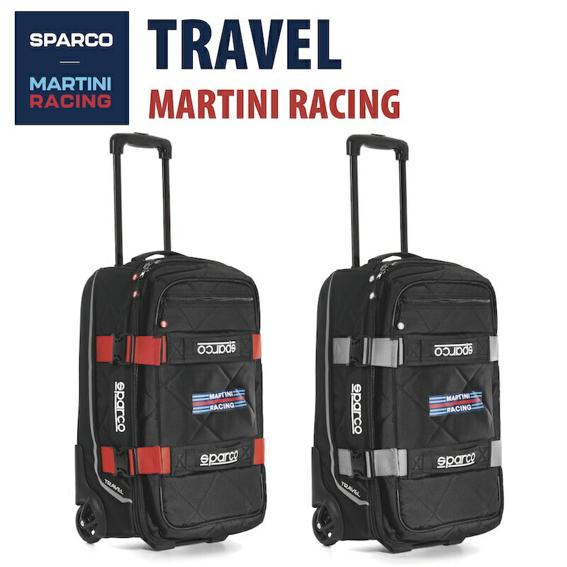 Sparco MARTINI RACING トロリーバッグ TRAVEL スパルコ マルティニ