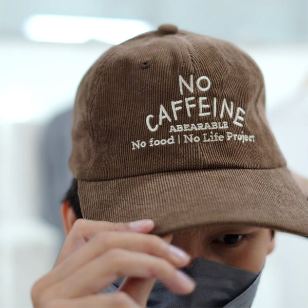 NO CAFFEINE NO LIFE, Baseball Cap – ABEARABLE