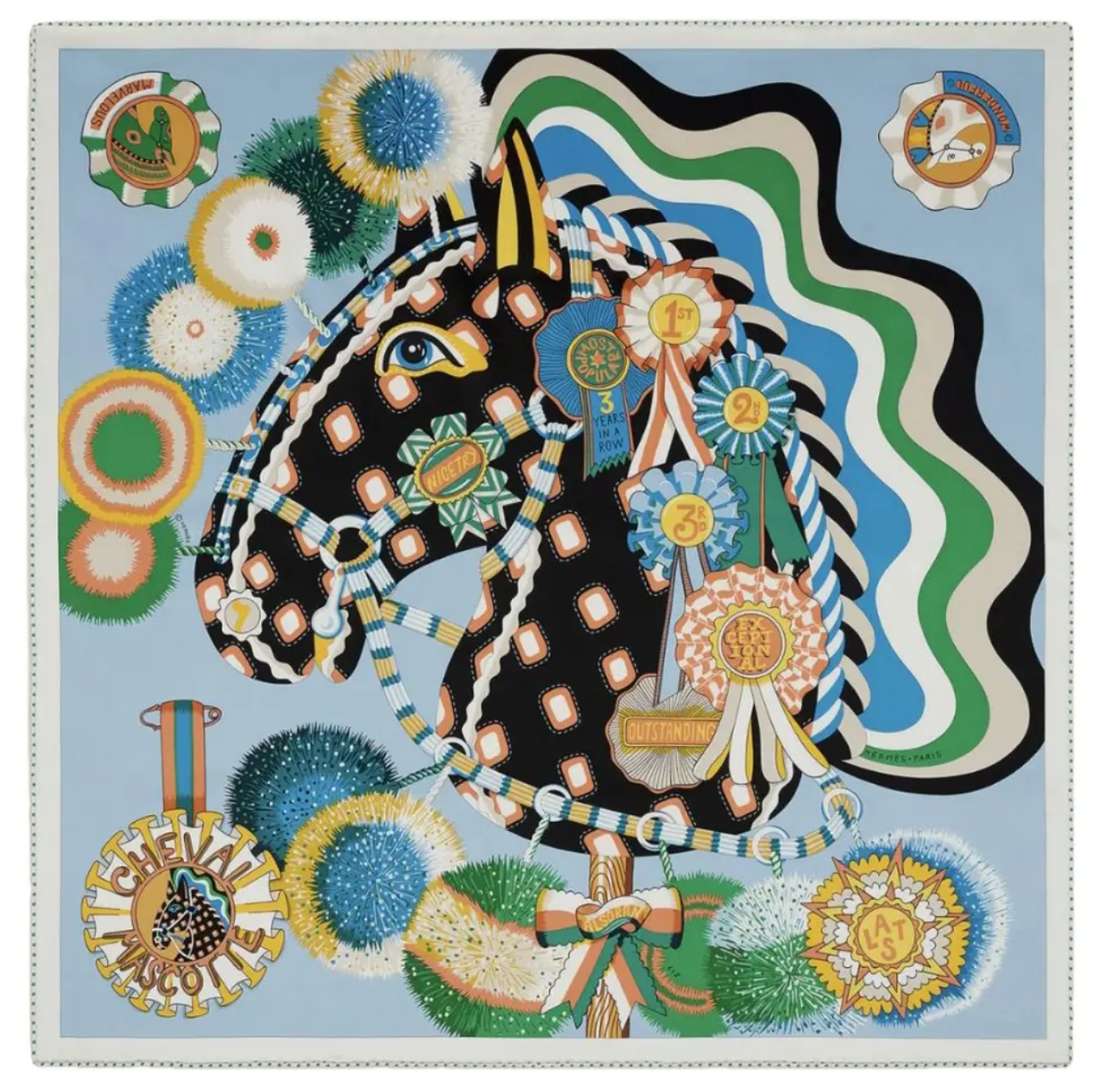 Hermès Cheval Mascotte 70