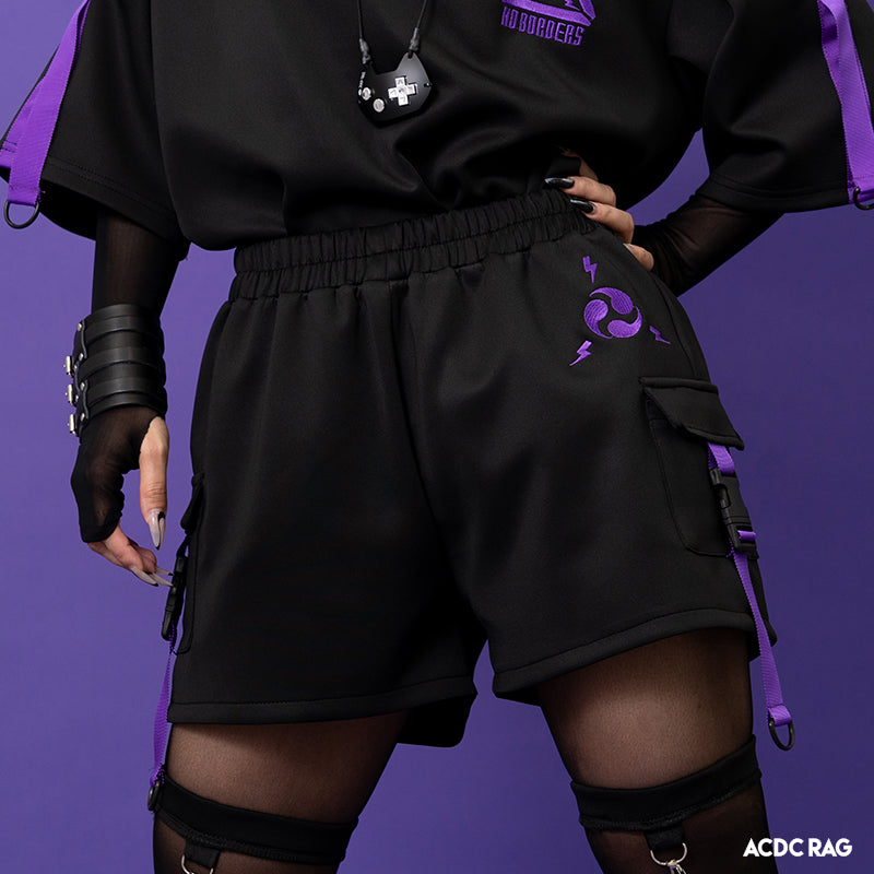 渦雷 ショートパンツ パープル – ACDC RAG