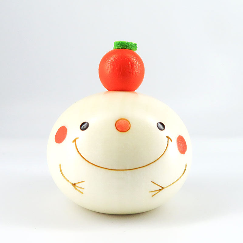 お正月】鏡餅くん こけし