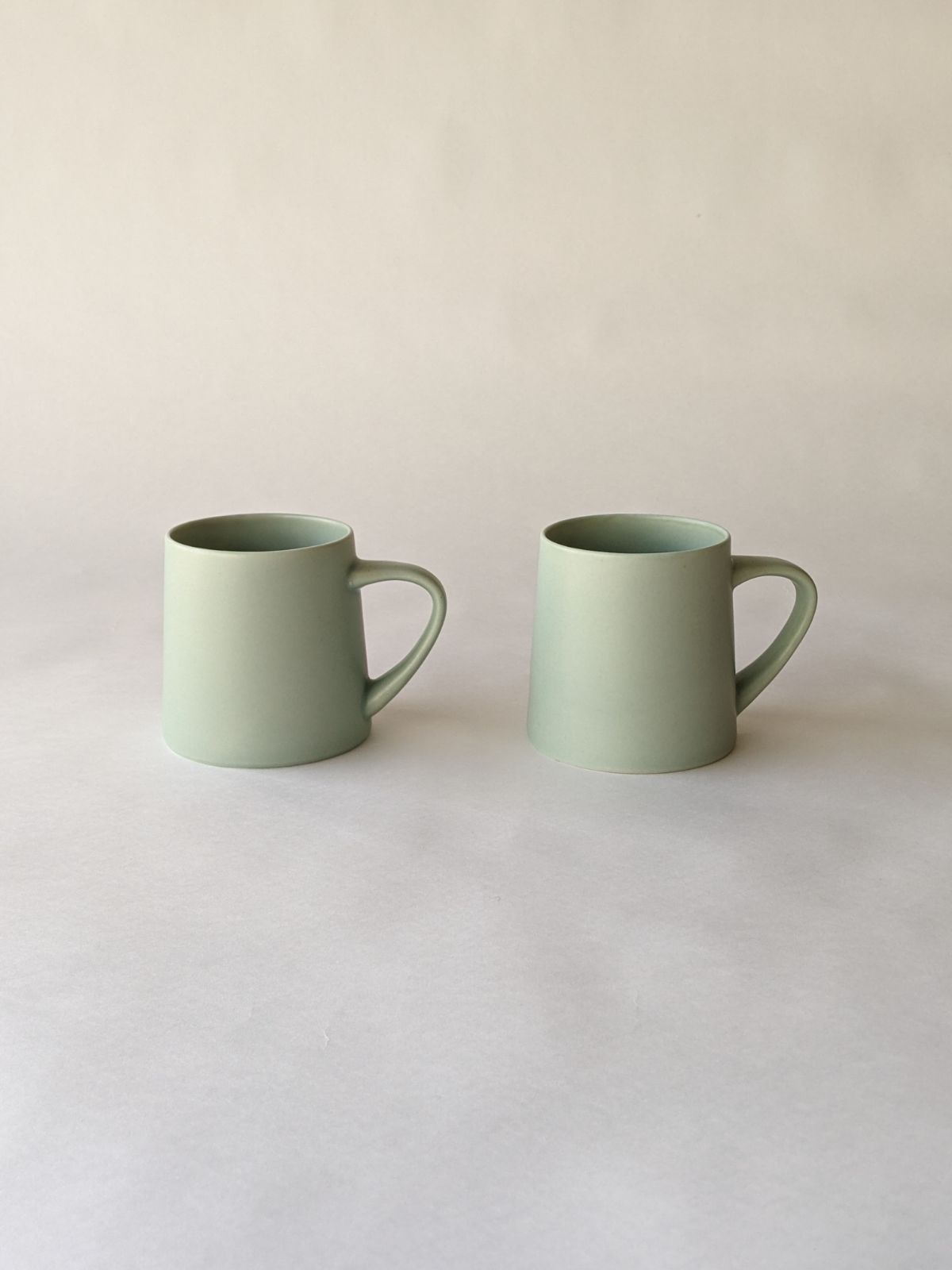 美濃焼】KANEAKI SAKAI POTTERY / flat Lmug（260ml）2個セット