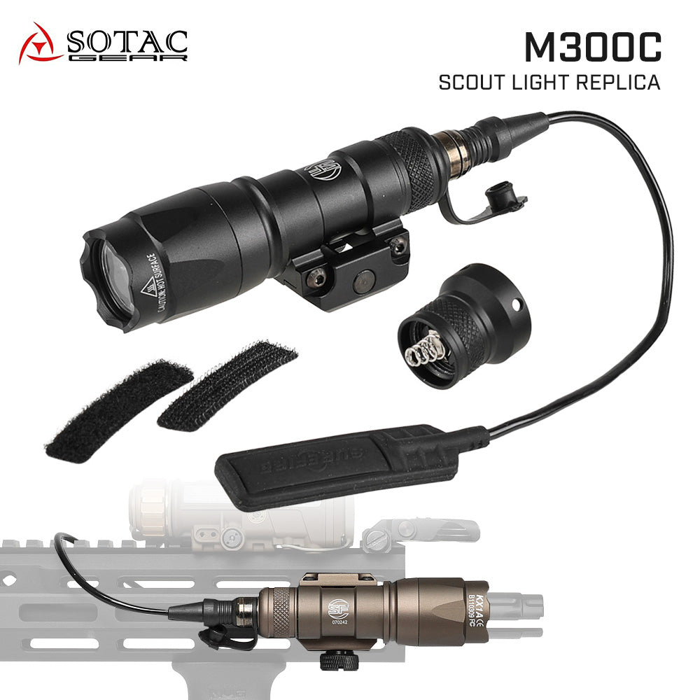 SOTAC製 】SUREFIRE M300C スカウトライト ウェポンライト レプリカ 高