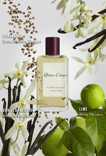 Atelier Vanille Insensee Cologne Absolue 3.3oz Spray Unisex