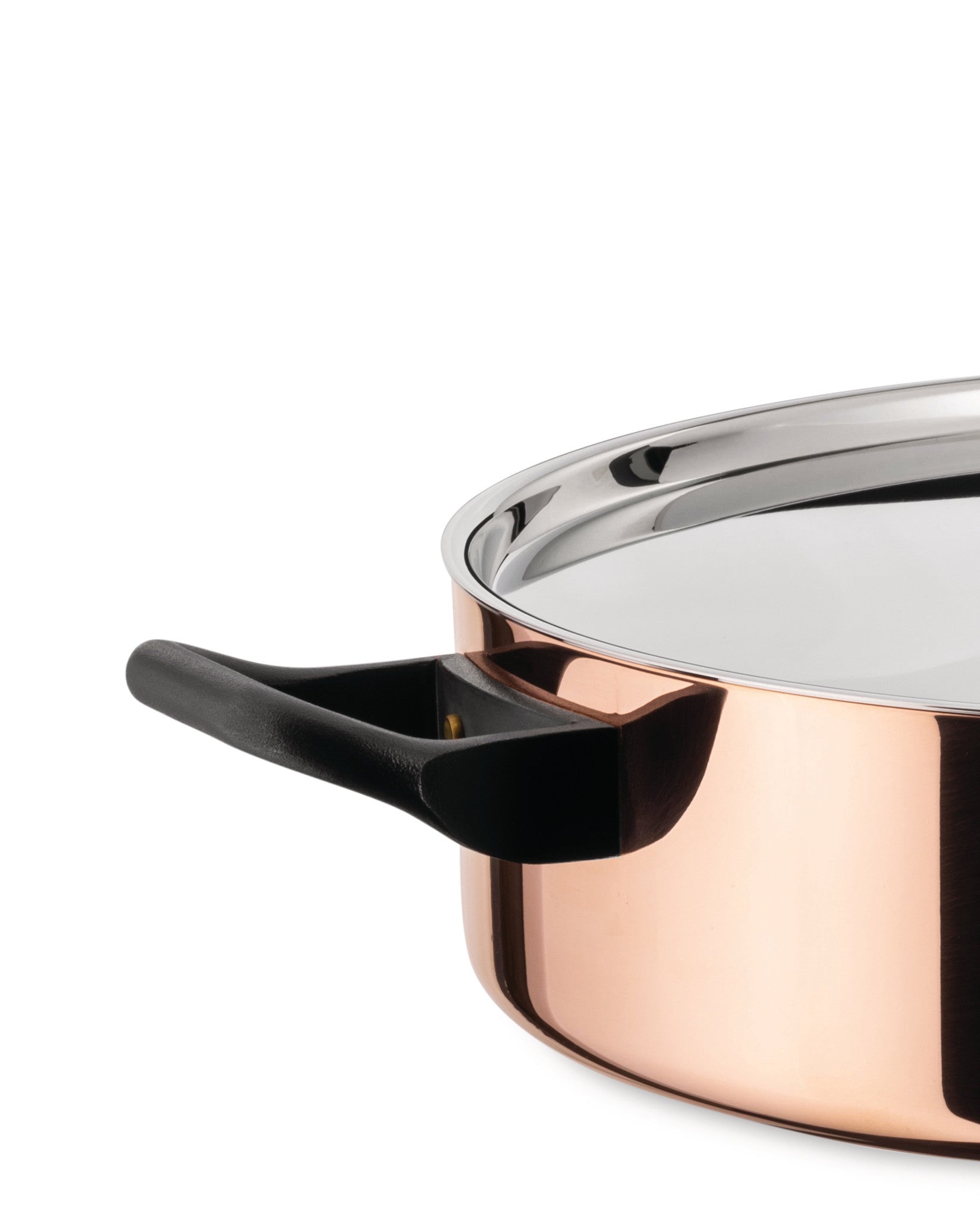 La Cintura Di Orione Low Casserole Two Handles By Richard Sapper