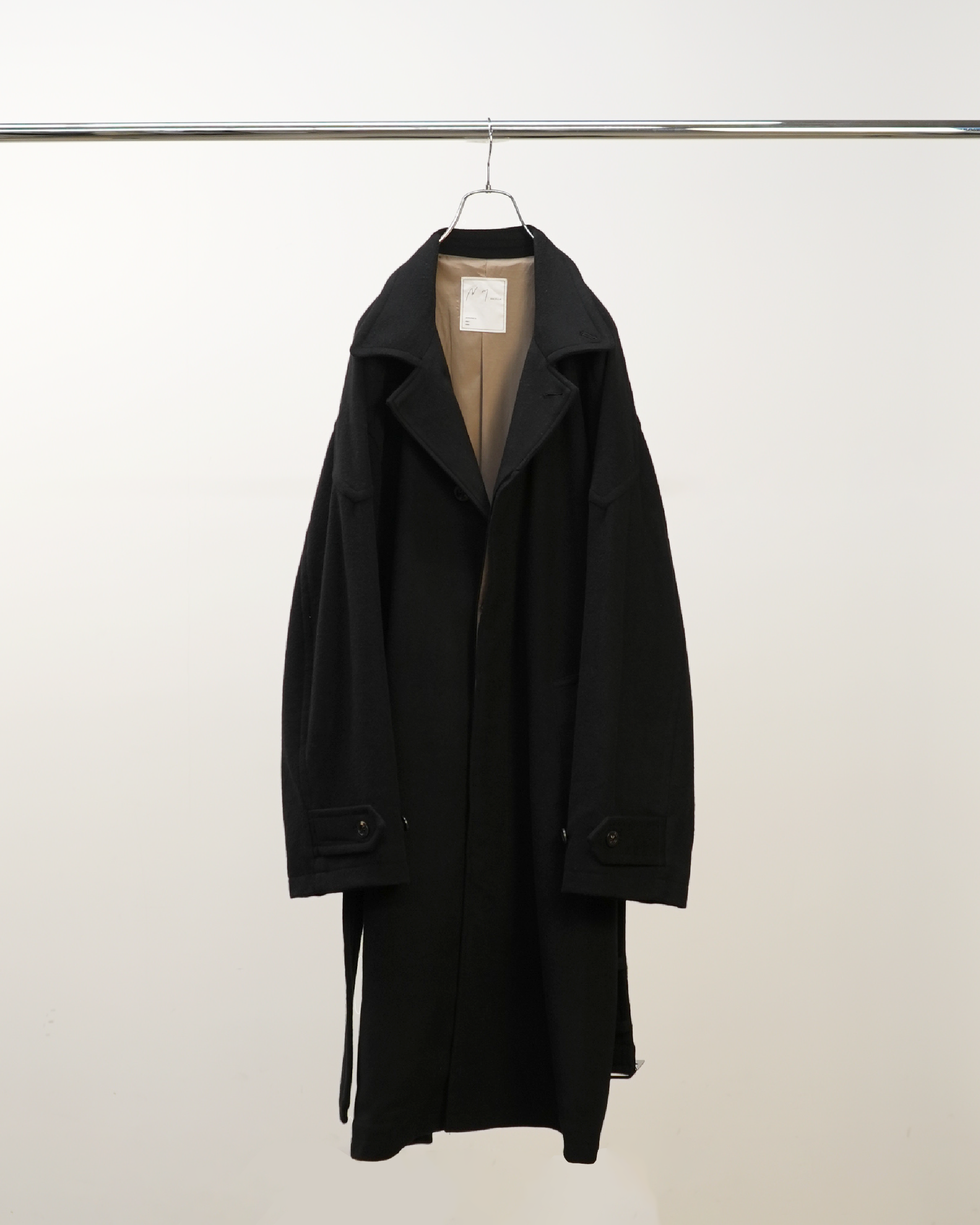 W/S/CA BALMACAAN COAT(BLACK) – ANCELLM