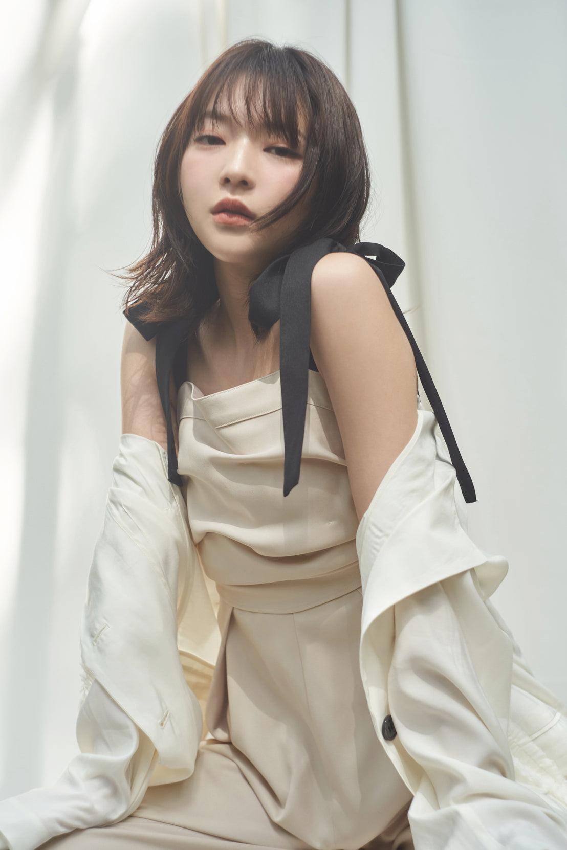 ribbon shoulder combinaison – andequal