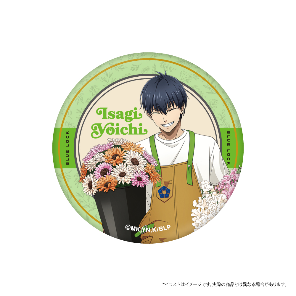 ANIMEMART / ブルーロック 缶バッジ 潔 世一(お花屋さん)