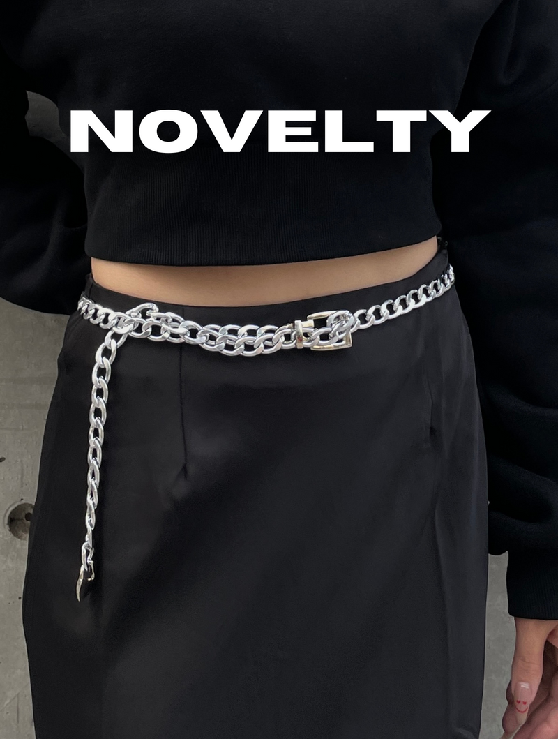 1万円以上のお買い物でプレゼント】Chain belt – ANIEND