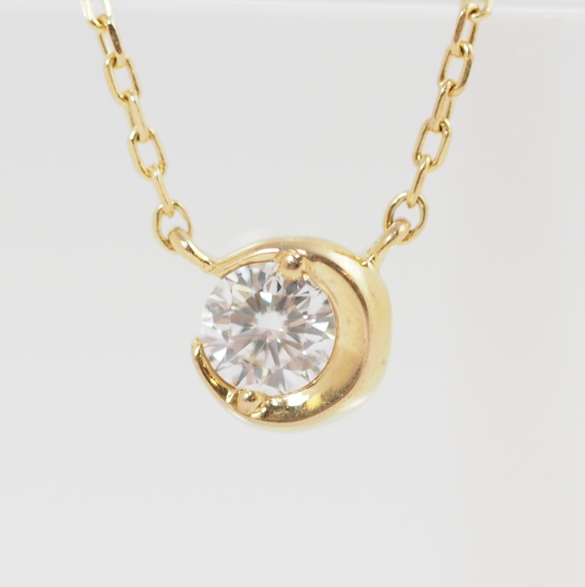 STAR JEWELRY スタージュエリー MOON SETTING DIAMOND ムーン
