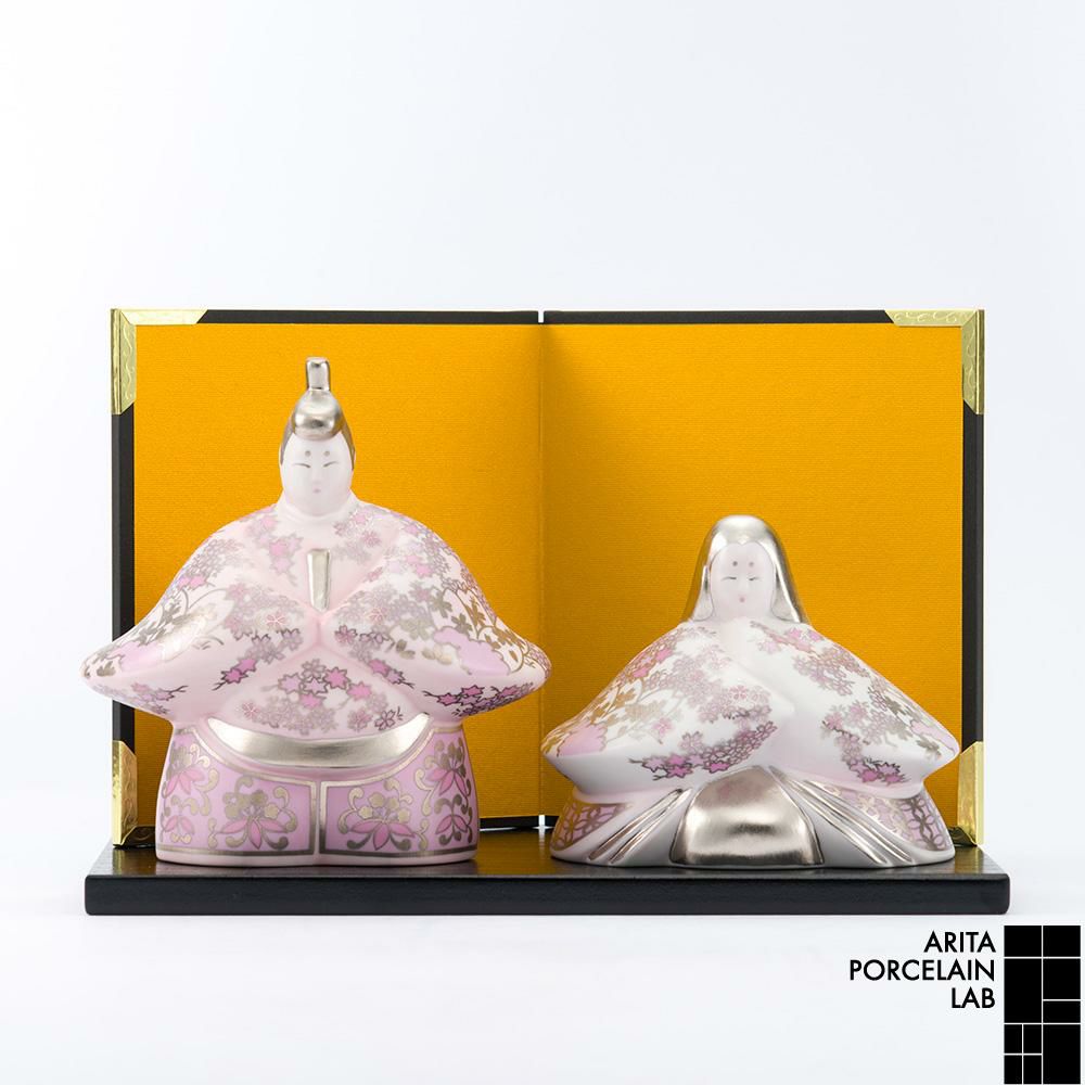 JAPAN CHERRY 雛人形 ぼんぼり無 木箱入 – ARITA PORCELAIN LAB [公式