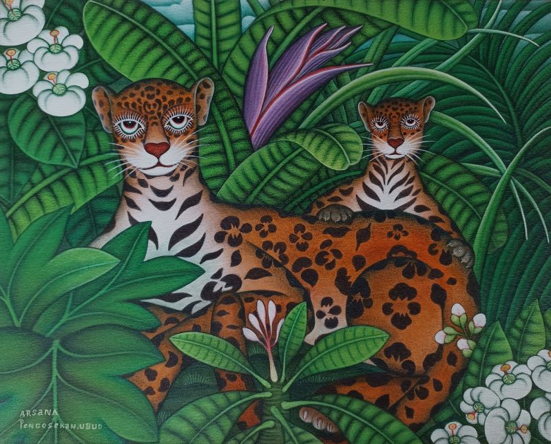 バリ絵画の商品ページ