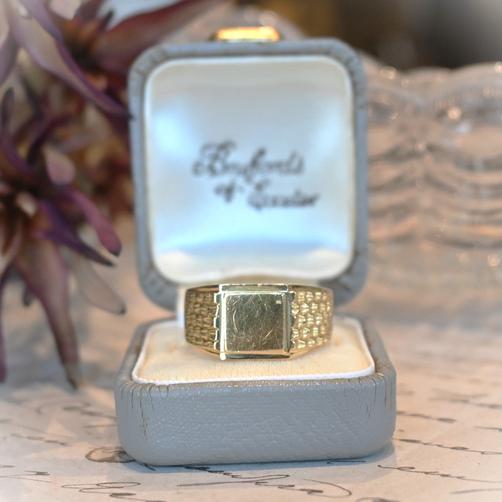 印台 デザインリング | 芦屋Antico