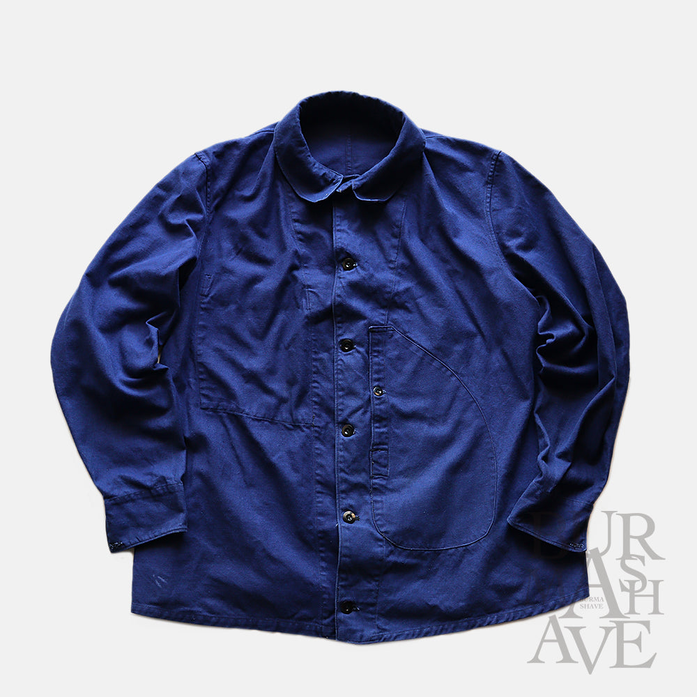 1940's FRENCH MILITARY MECHANIC JACKET WITH D-POCKET (SZ A-1