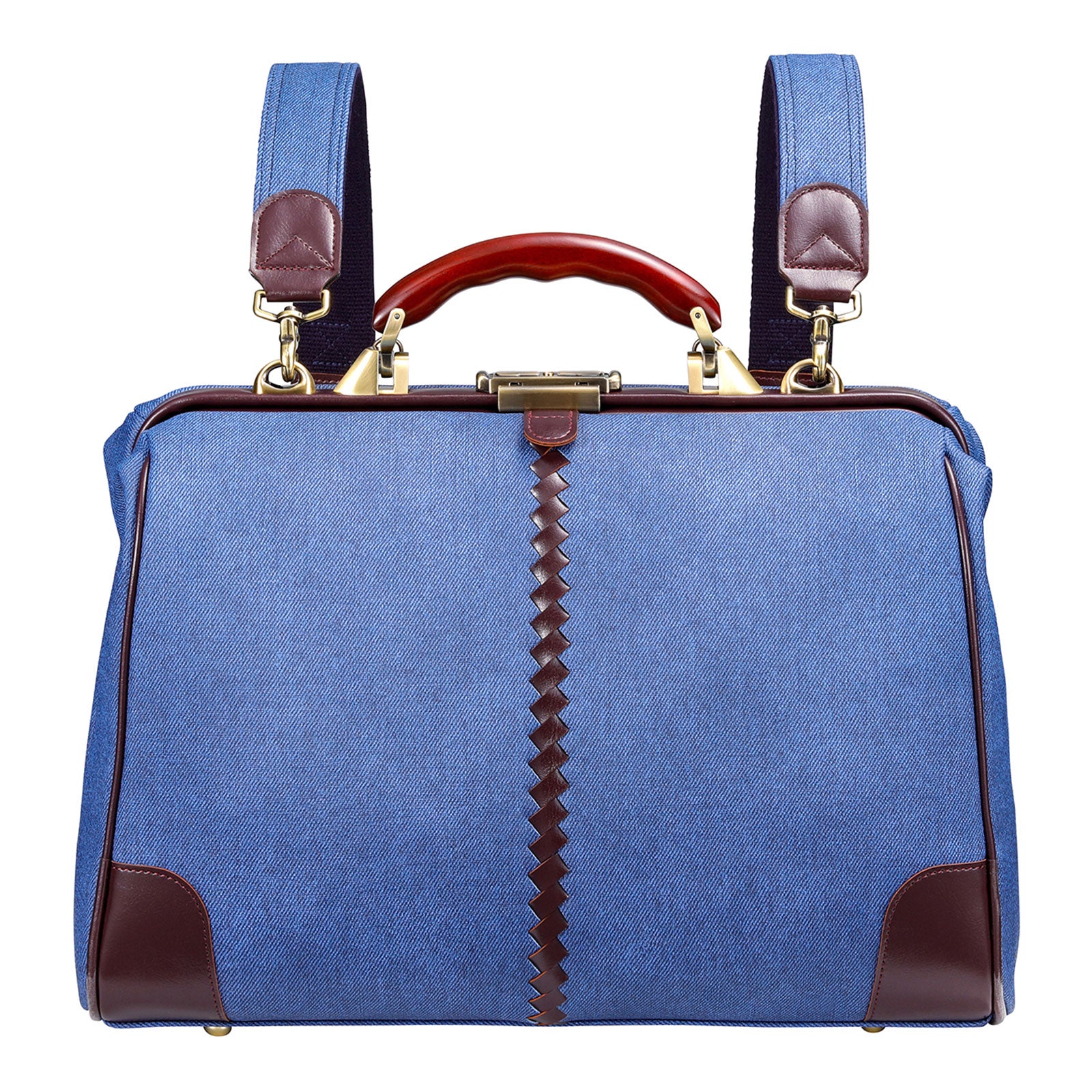 15個限定生産、2026春夏Limitedカラー「鳴門デニム」横型 ダレスバッグ