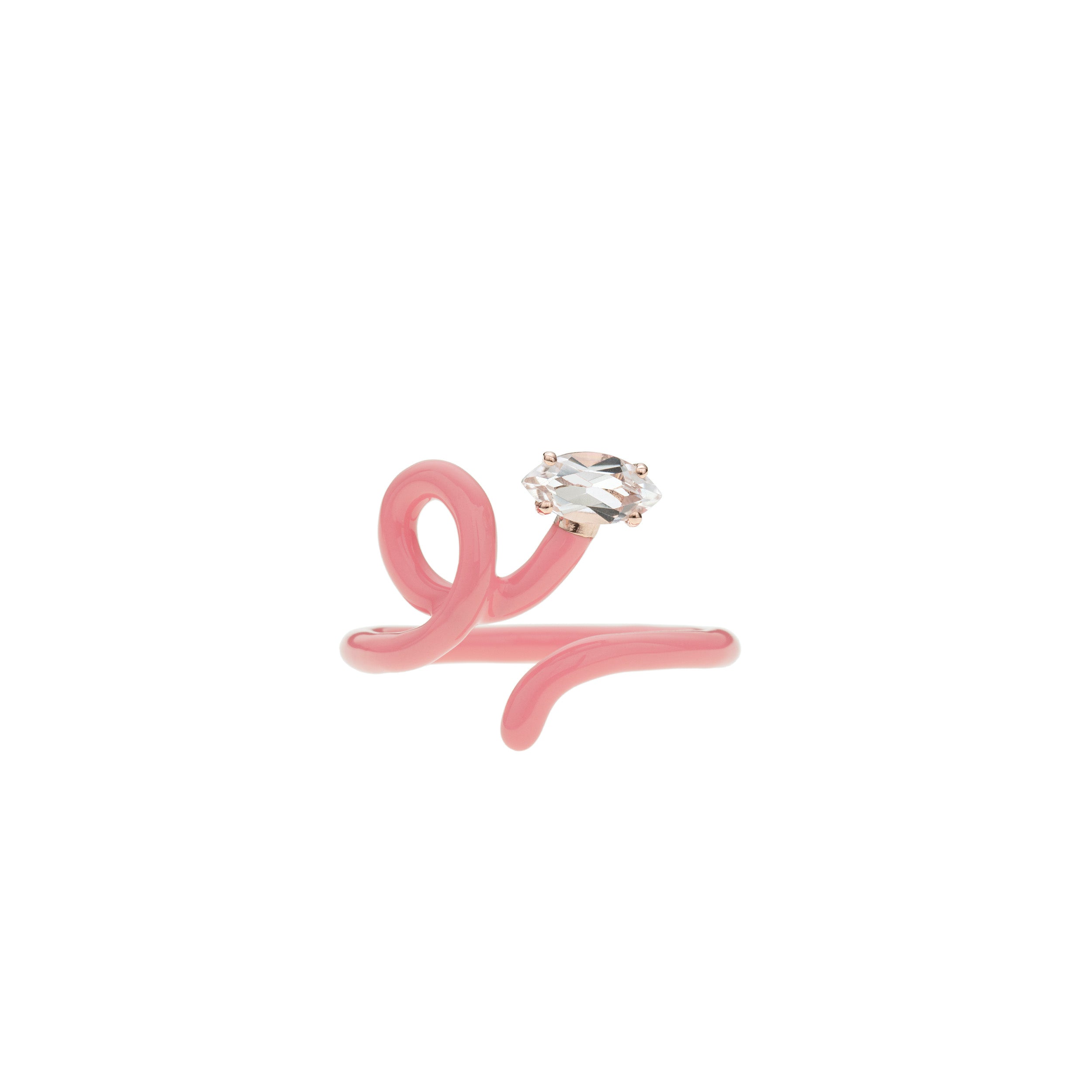 BABY VINE RING ~ IN LIGHT PINK – Bea Bongiasca