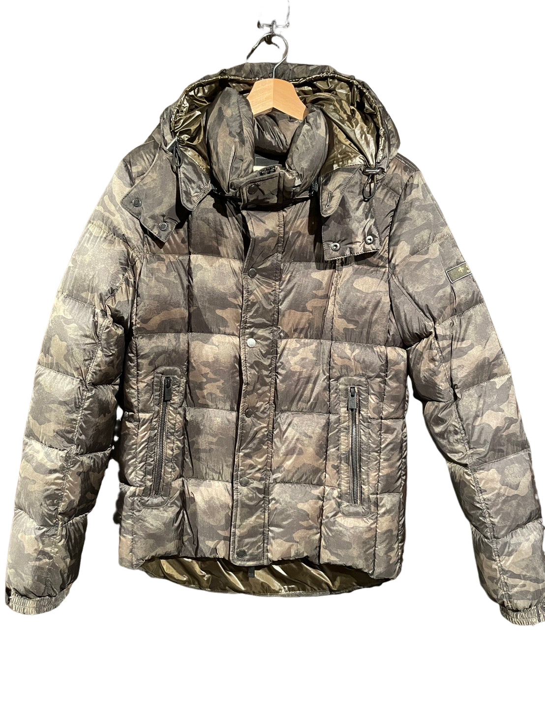 タトラス カモフラ柄 ダウンジャケット