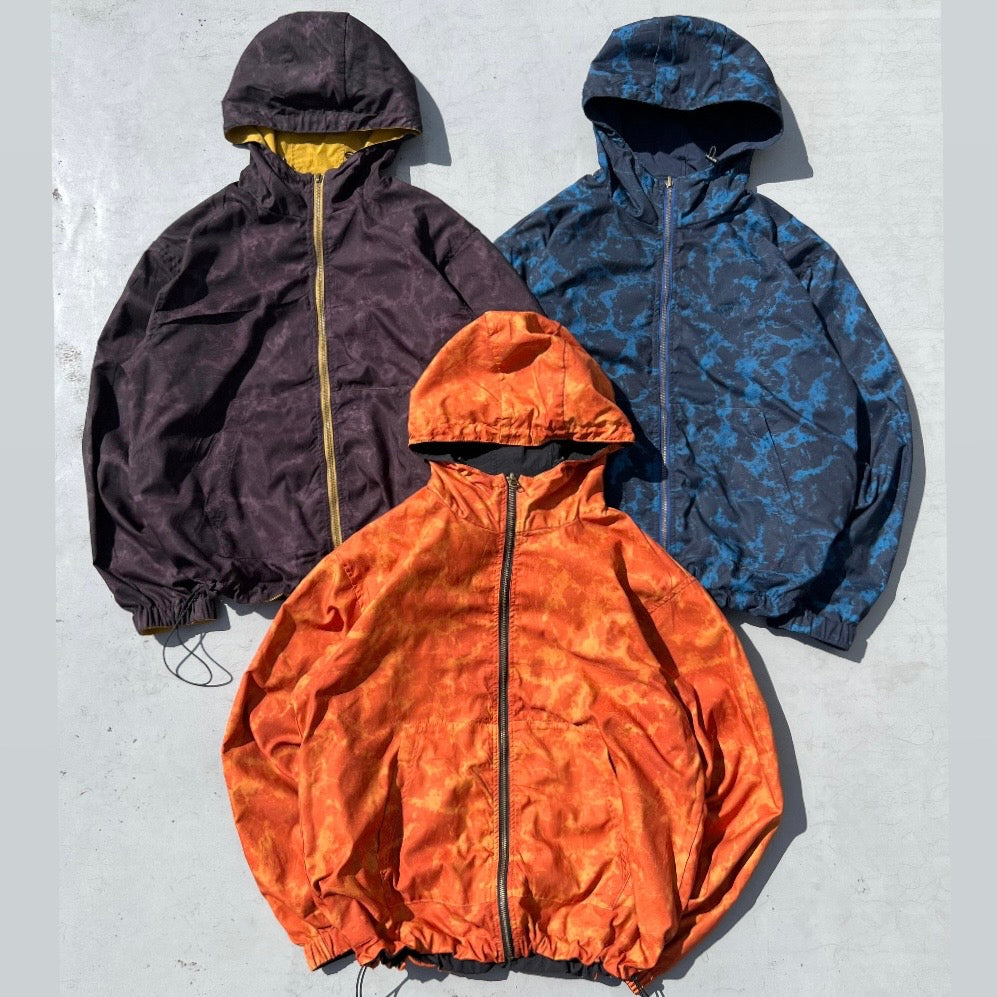 Reversible camo nylon jacket – BELVET