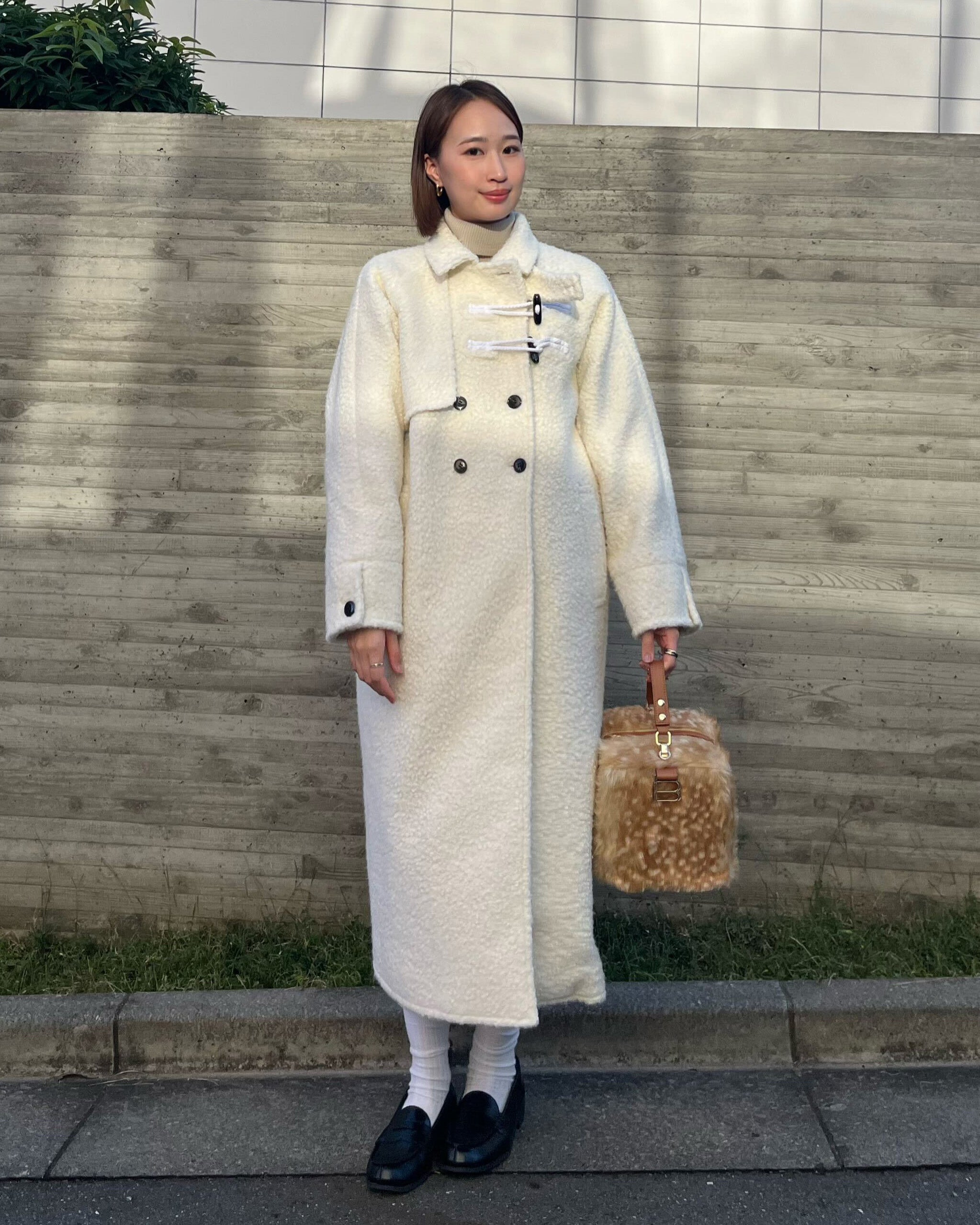 MANON DUFFLE COAT/167cm/着用サイズF｜Bibiy.