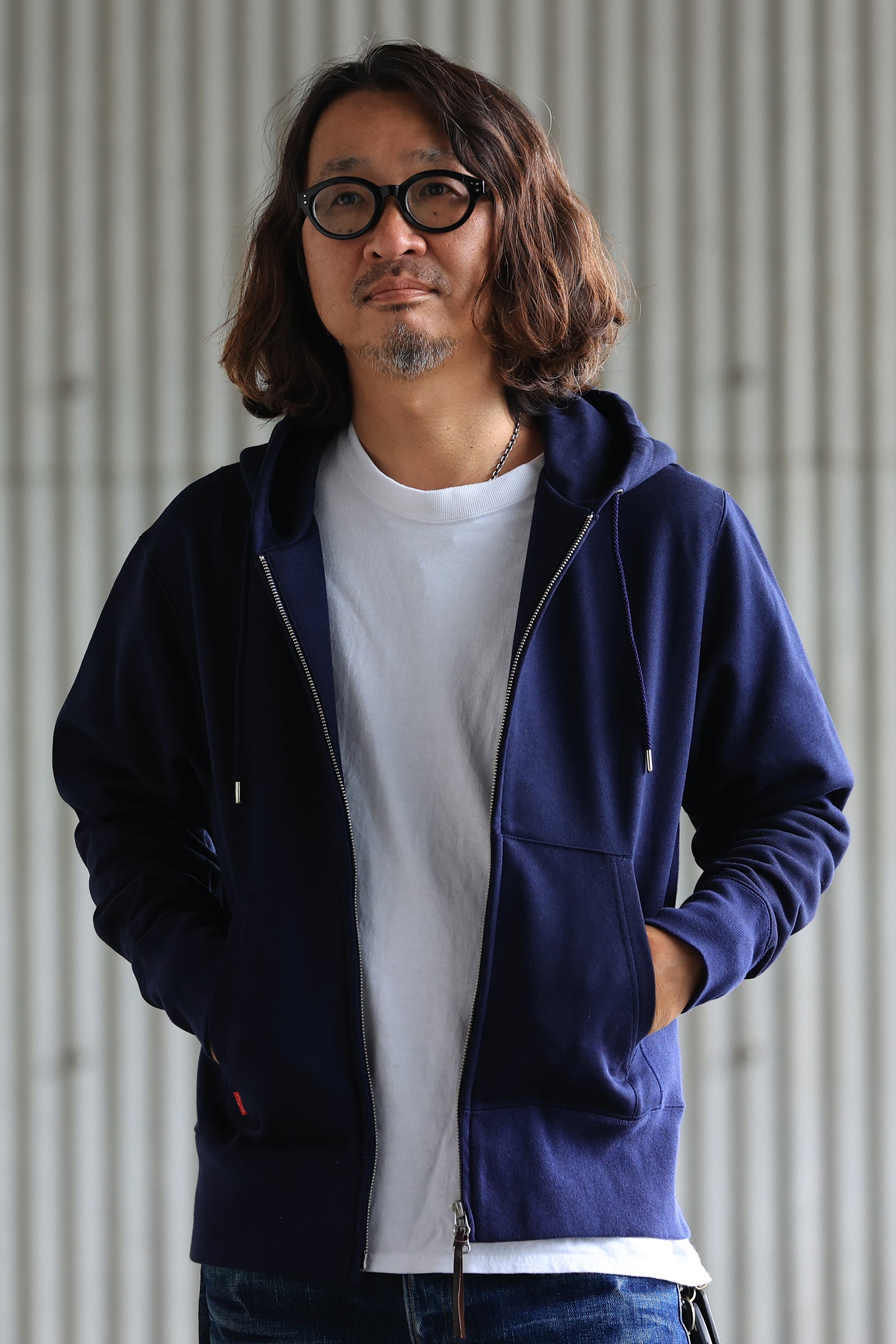 HyopStyle. ウインドブロックパーカー Lサイズ ネイビー STYLEBLOCK