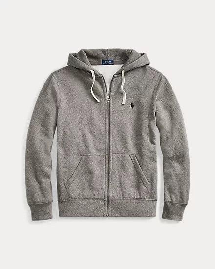 Polo Ralph Lauren Fleece Full Zip Sweatshirt Ash Grey – Hajjar's