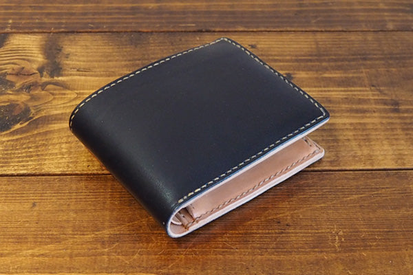 ショートウォレット ネイビー2トーン – BACKORDER