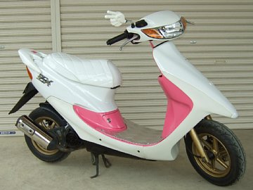 Dio ZX AF35 女子高生仕様partⅡ！ 今度はピンク！ | 田舎のバイク屋