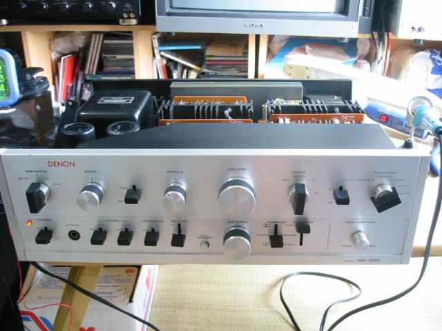 DENON PMA－500Z プリメインアンプの修理