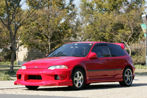 ホンダ シビック EG6 ボメックス フロントバンパー サイドステップ