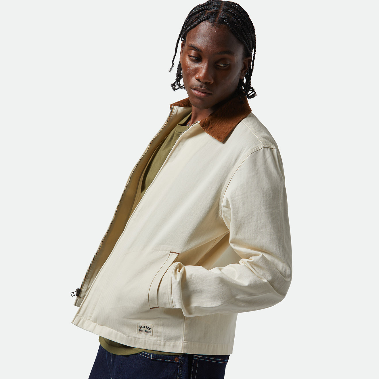 MECHANIC GARAGE ZIP JKT - WHITECAP