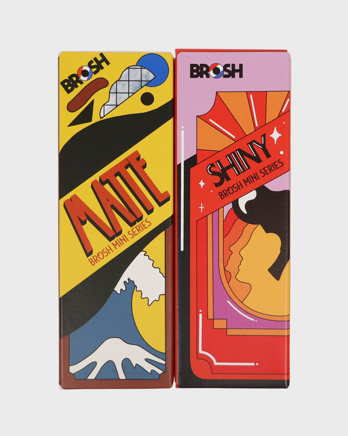 BROSH mini Gift Set SHINY & MATTE