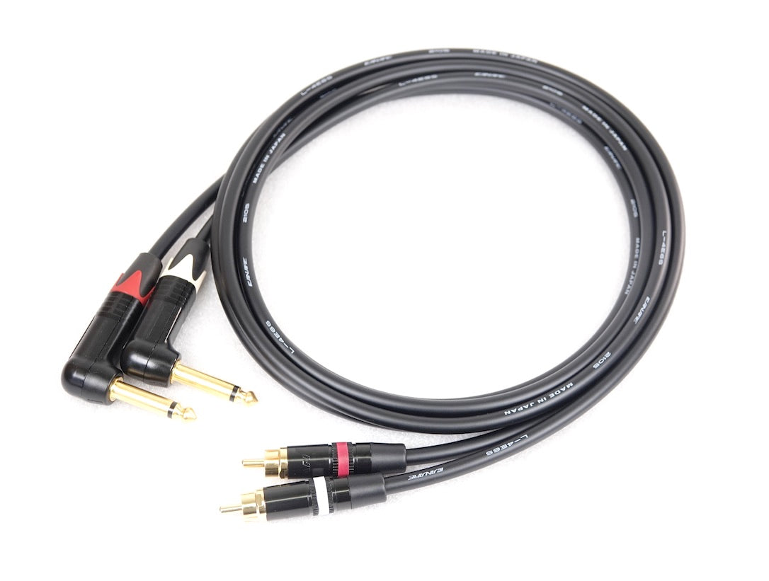 CANARE カナレ L-4E6S TSフォンL型 (モノラルフォン)-RCA 2本セット