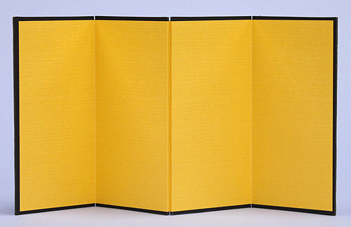 99屏風手芸用 高さ15cm 金屏風 四曲金 – 寿鳳人形の東芸