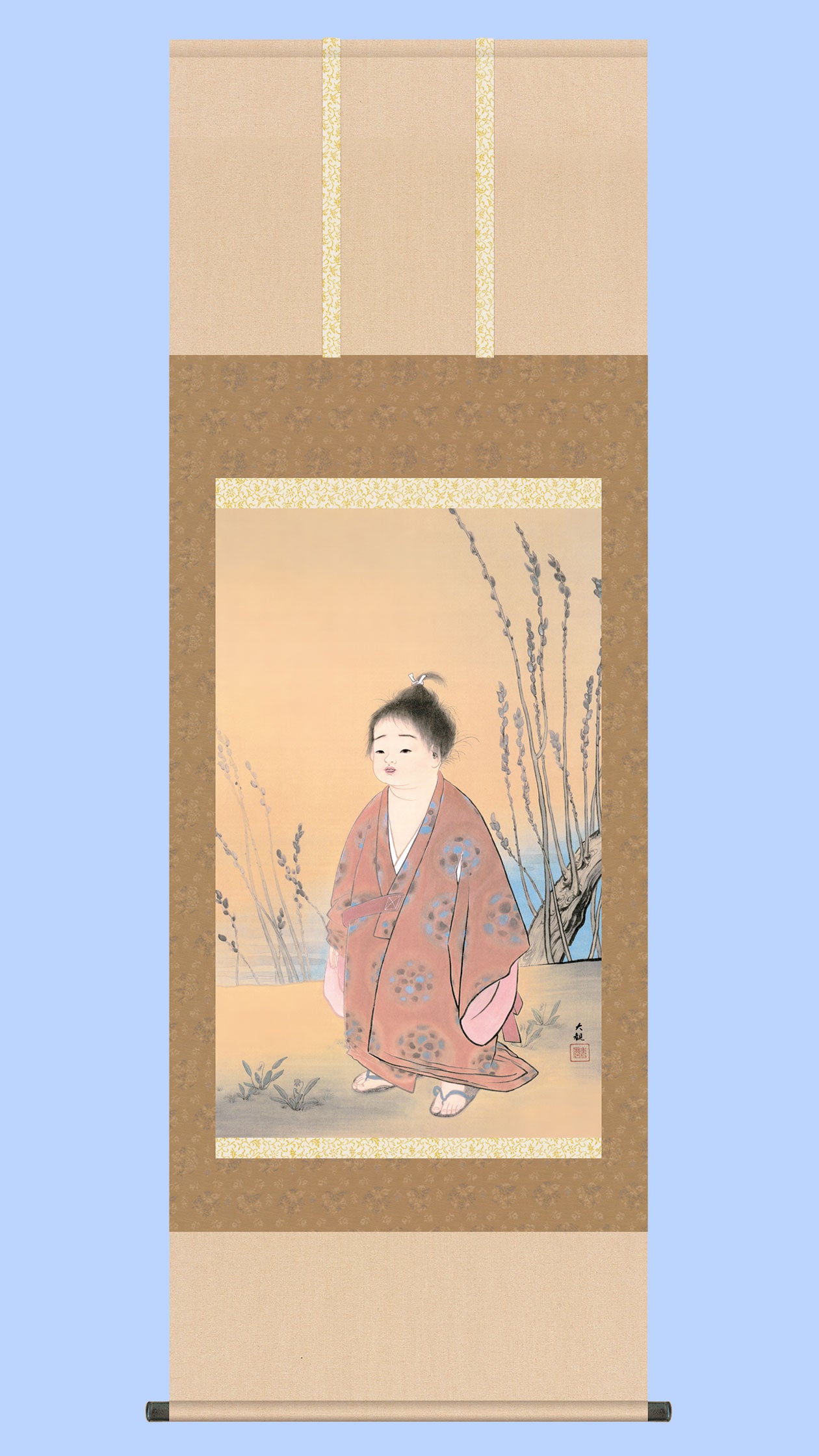 名画複製画掛け軸 無我 横山大観 – 寿鳳人形の東芸