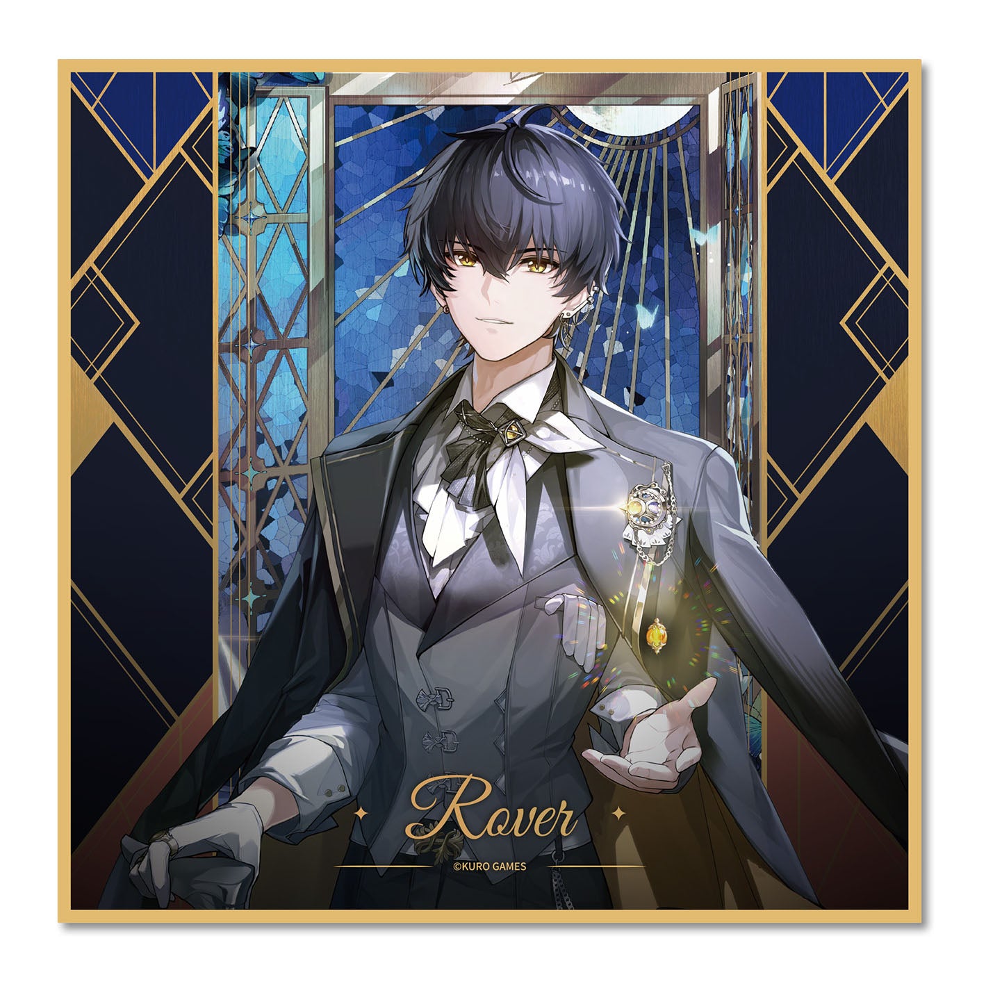 FUN4YEAH 鳴潮 ベルベットフラックスシリーズ 色紙 漂泊者(男)【予約