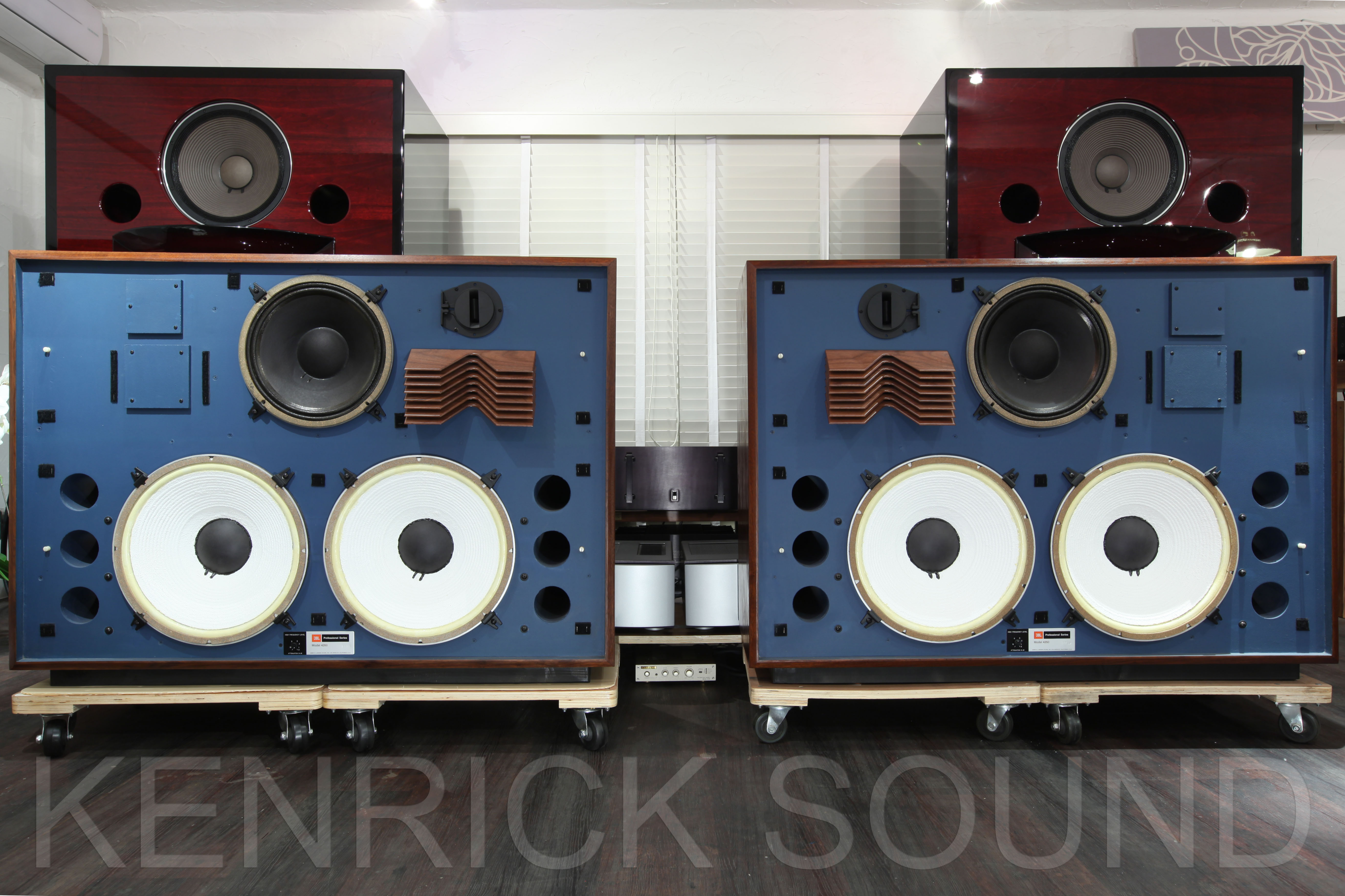 JBL 4350 初期型ホワイトコーン 超希少モデル 完全品 JBL5232付