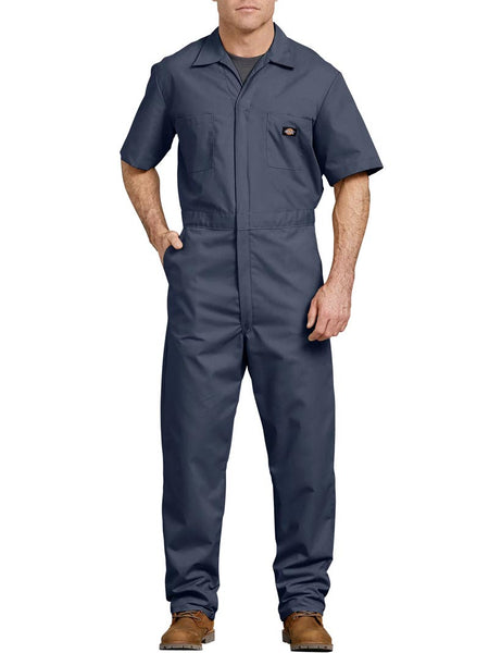 Dickies 33999DN Mens Lightweight Short Sleeve Coveralls Navy